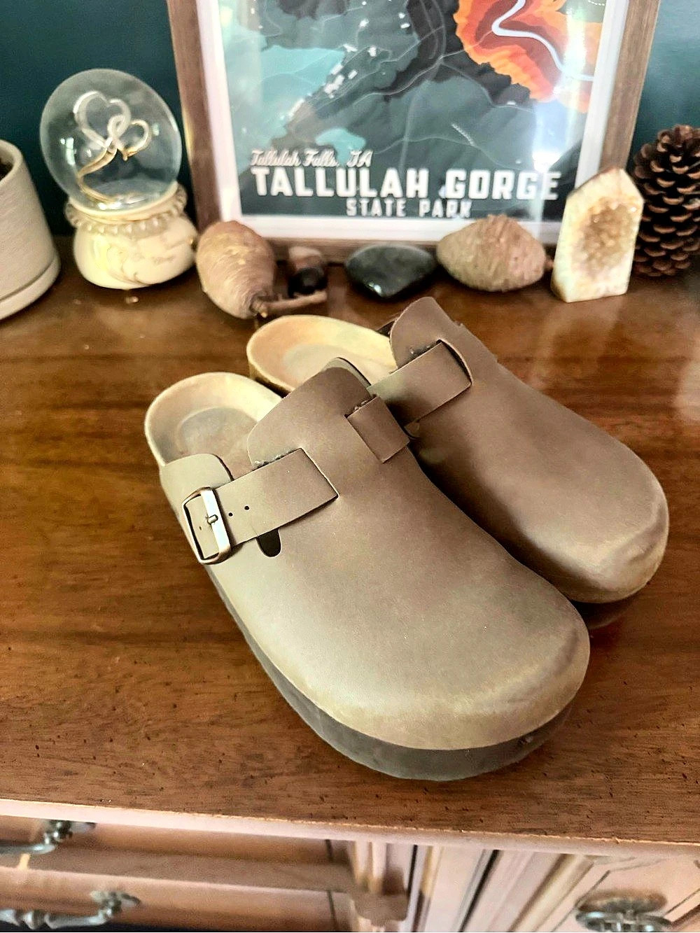 Boston Clogs in Brown